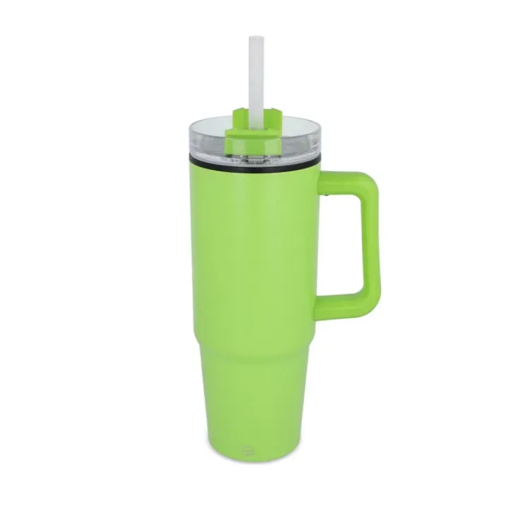 Miami mug with handle and straw 800ml - LT57004 (N0032)